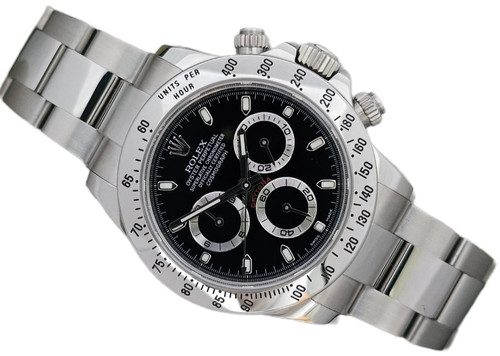 Rolex daytona 116520 black - rolex,