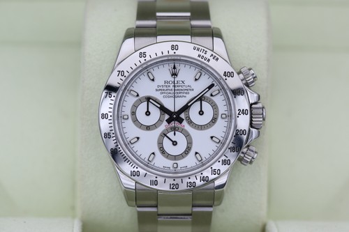 Rolex 116520 white daytona - white,