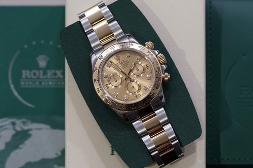 Rolex daytona steel gold - rolex,