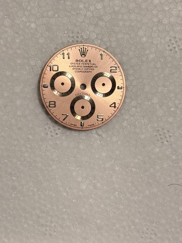 Custom salmon dial - dial, rolex