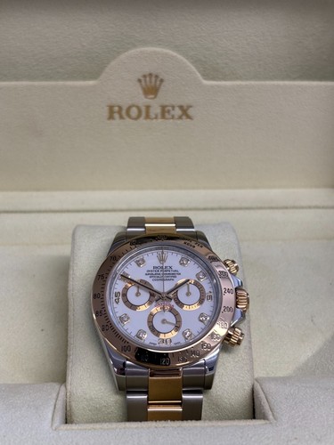 Rolex daytona white diamond - daytona,