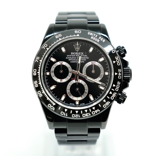 Rolex daytona 116520 black pvd - daytona,