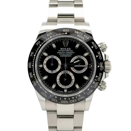Rolex daytona black dial - black,