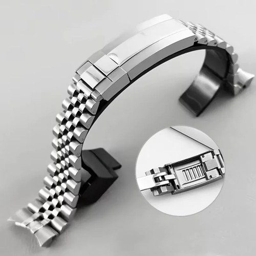 Jubilee watch band fits rolex - band,