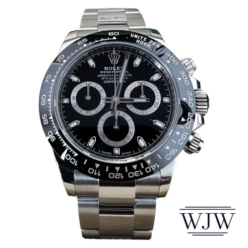 Rolex daytona black ceramic - black,