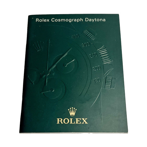 Genuine rolex daytona booklet - genuine,